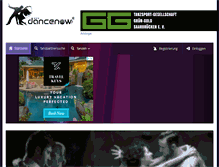 Tablet Screenshot of dancenow.net